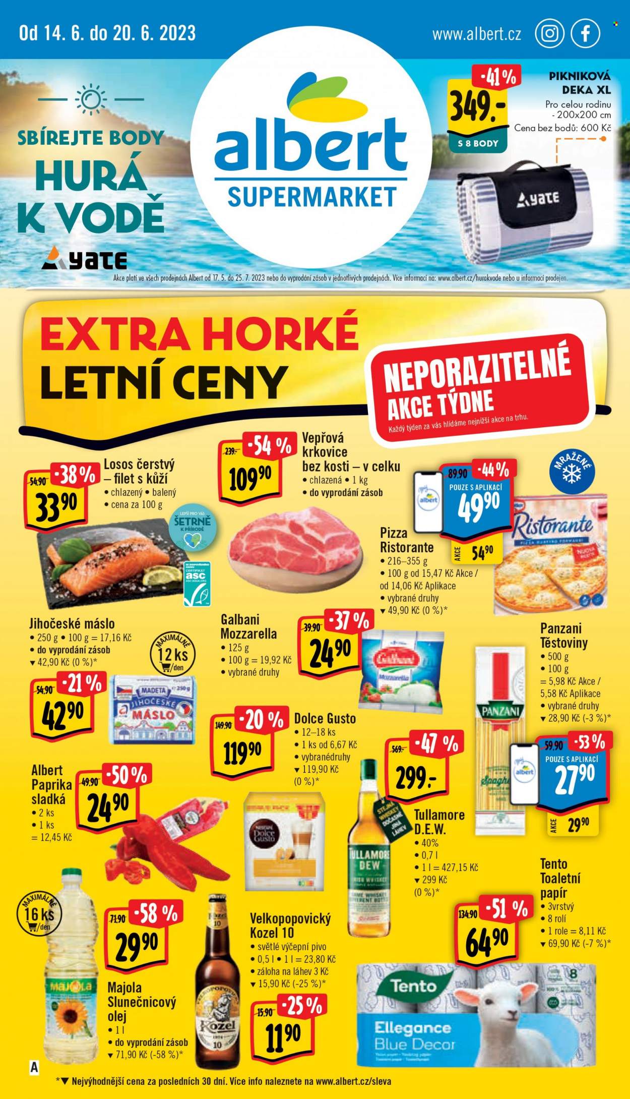 Leták Albert Supermarket - 14.6.2023 - 20.6.2023. Strana 1