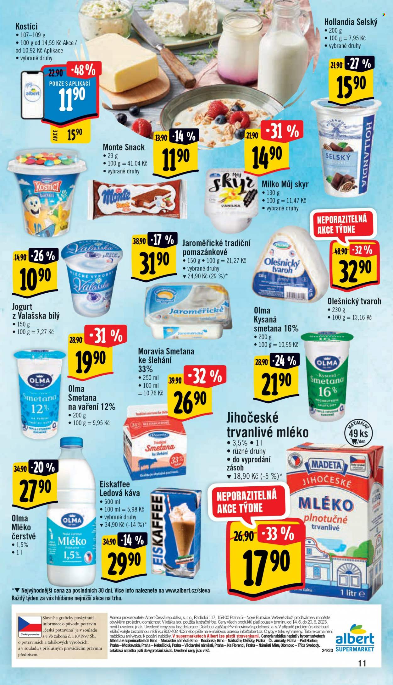 Leták Albert Supermarket - 14.6.2023 - 20.6.2023. Strana 11