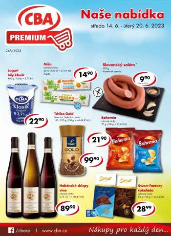 Leták CBA Premium - 14.6.2023 - 20.6.2023.