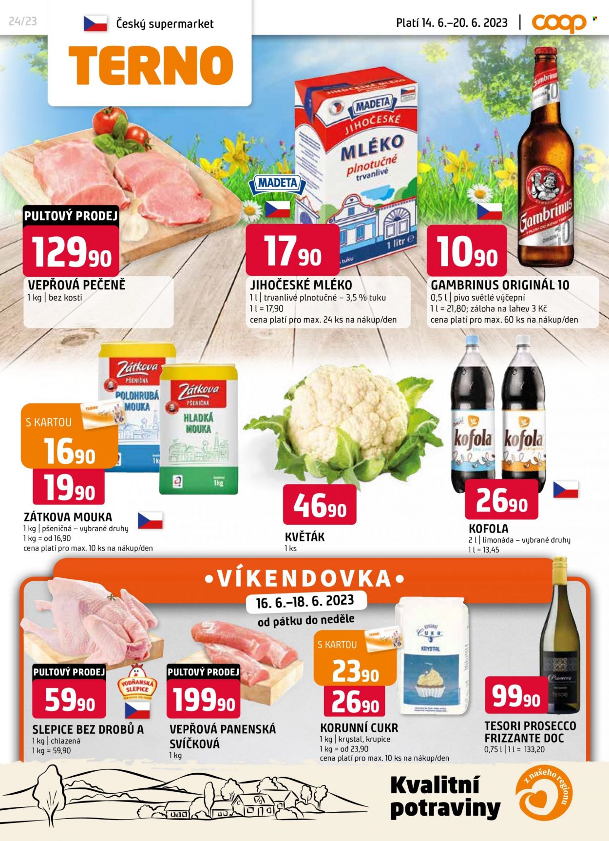 Leták coop TERNO - 14.6.2023 - 20.6.2023. Strana 1
