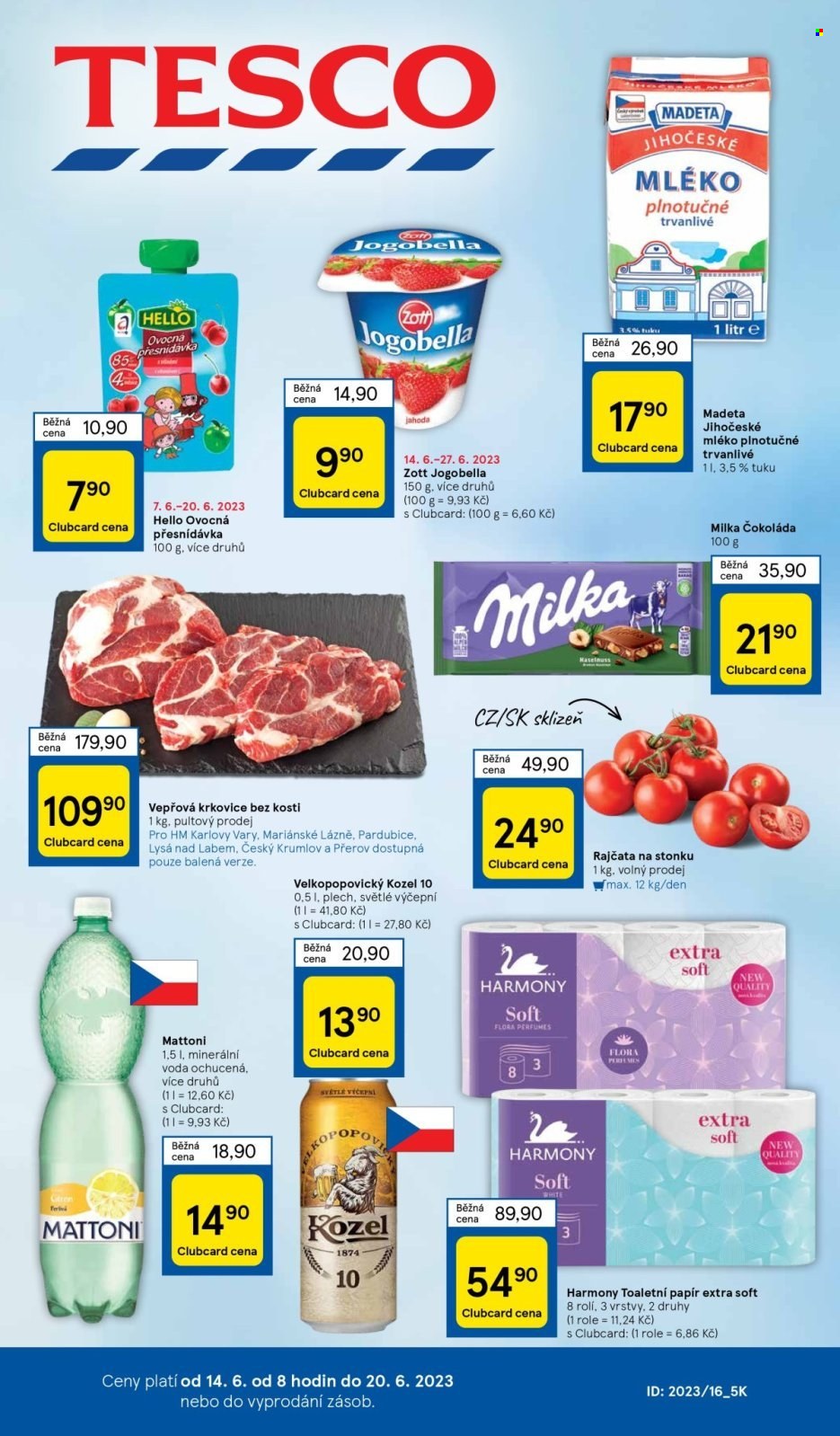 Leták TESCO - 14.6.2023 - 20.6.2023. Strana 1