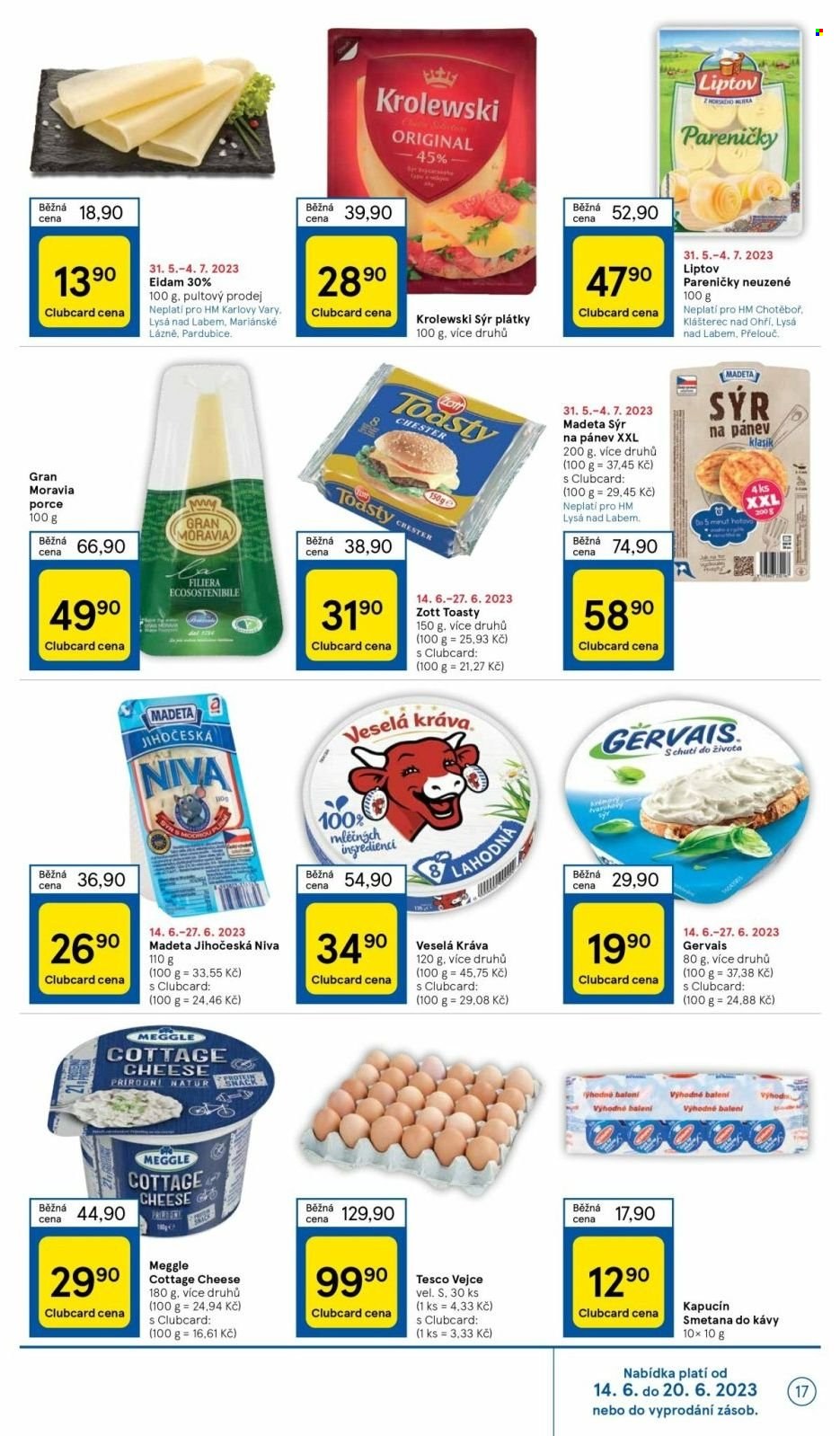 Leták TESCO - 14.6.2023 - 20.6.2023. Strana 17