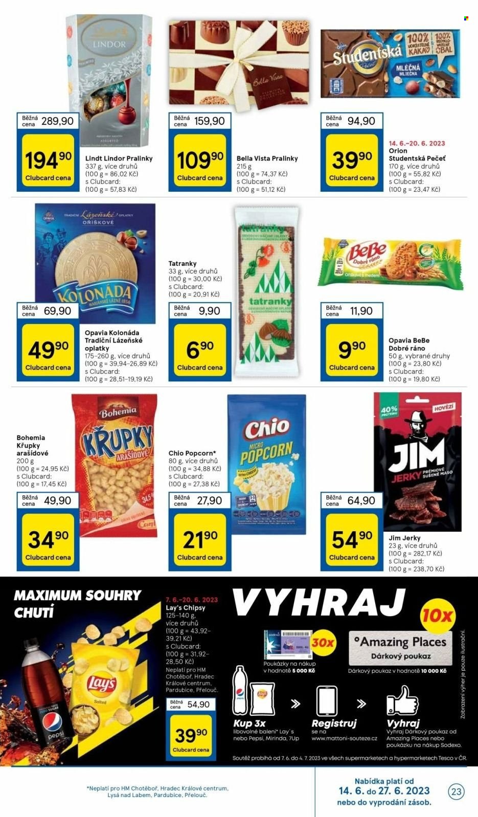 Leták TESCO - 14.6.2023 - 20.6.2023. Strana 23