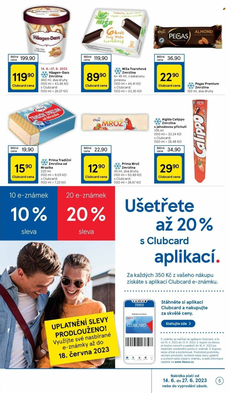 Leták TESCO supermarket - 14.6.2023 - 20.6.2023. Strana 5