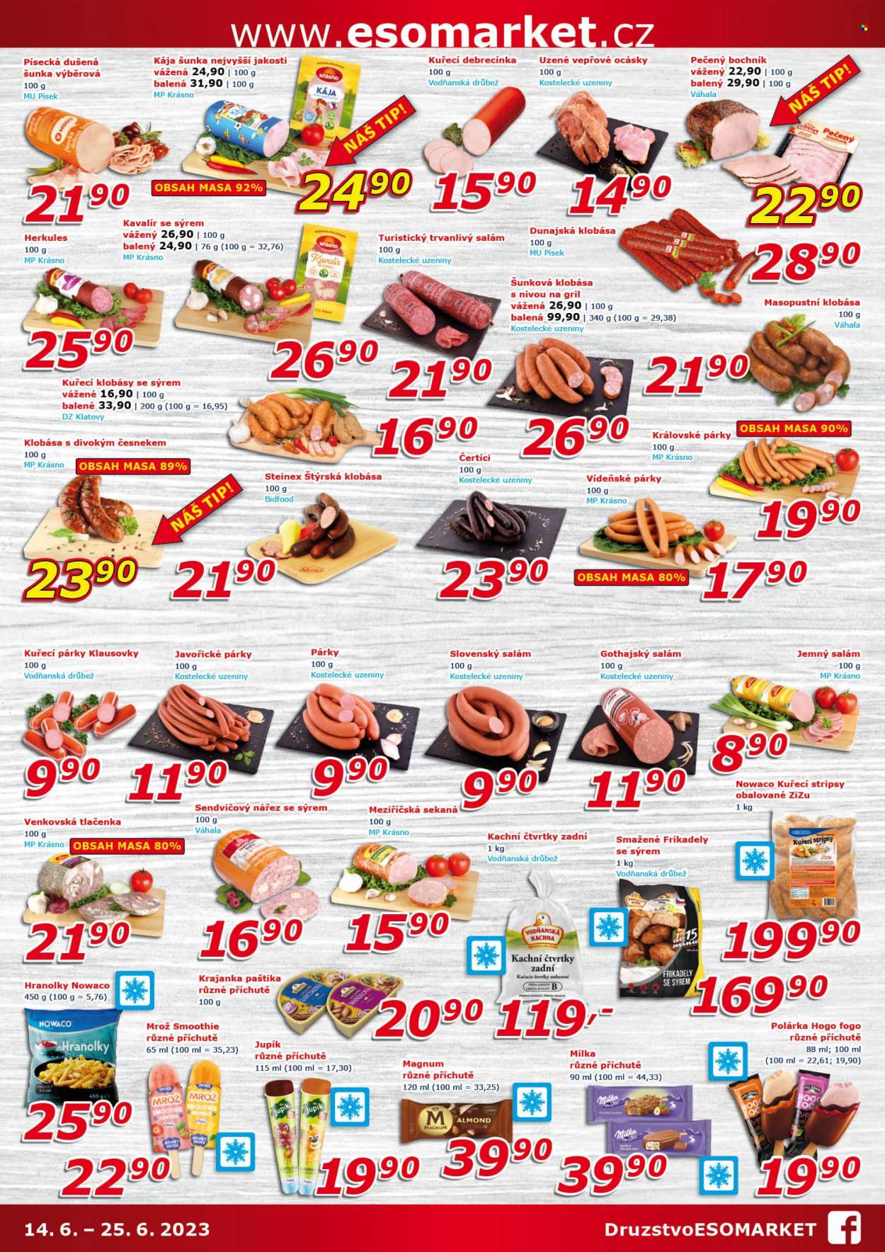 Leták ESO MARKET - 14.6.2023 - 25.6.2023. Strana 2