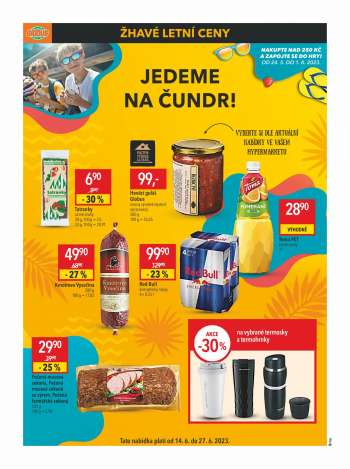 Leták Globus - 14.6.2023 - 27.6.2023.