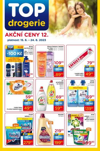 Leták TOP drogerie - 15.6.2023 - 24.6.2023.