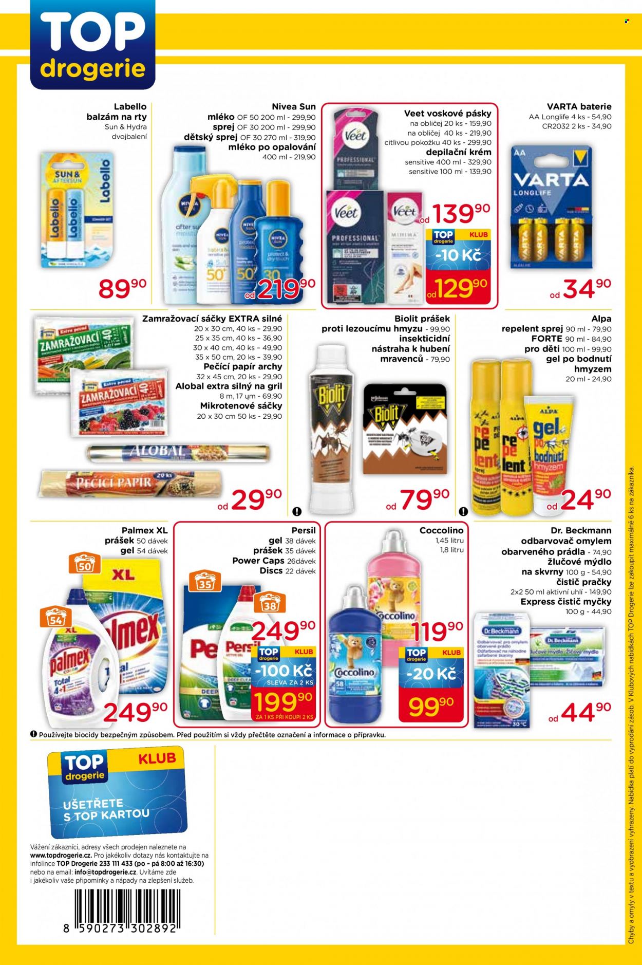 Leták TOP drogerie - 15.6.2023 - 24.6.2023. Strana 4