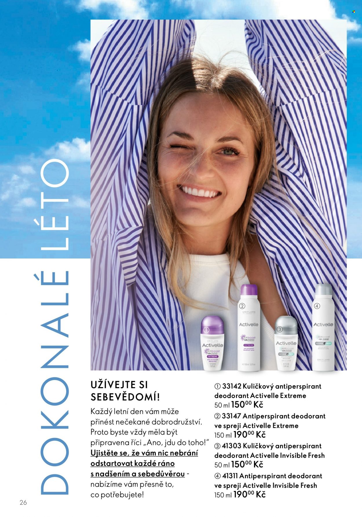 Leták ORIFLAME - 14.6.2023 - 3.7.2023. Strana 28