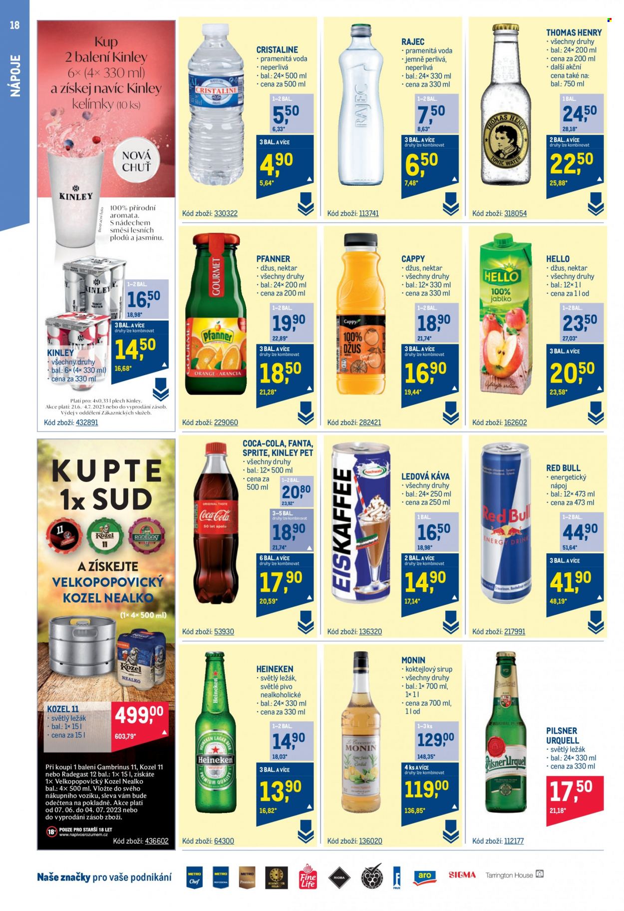 Leták MAKRO - 21.6.2023 - 4.7.2023. Strana 18