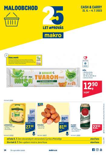 Leták MAKRO - 21.6.2023 - 4.7.2023.