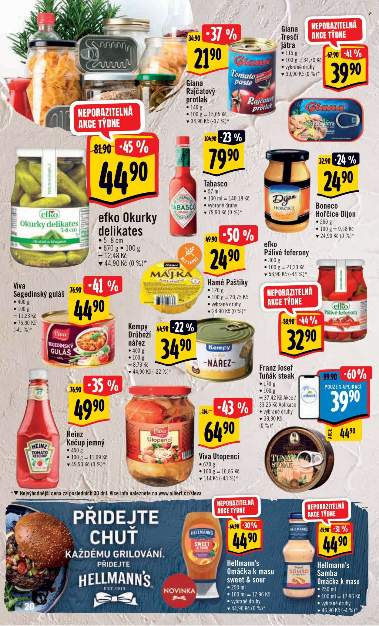 Leták Albert Hypermarket - 21.6.2023 - 27.6.2023. Strana 20