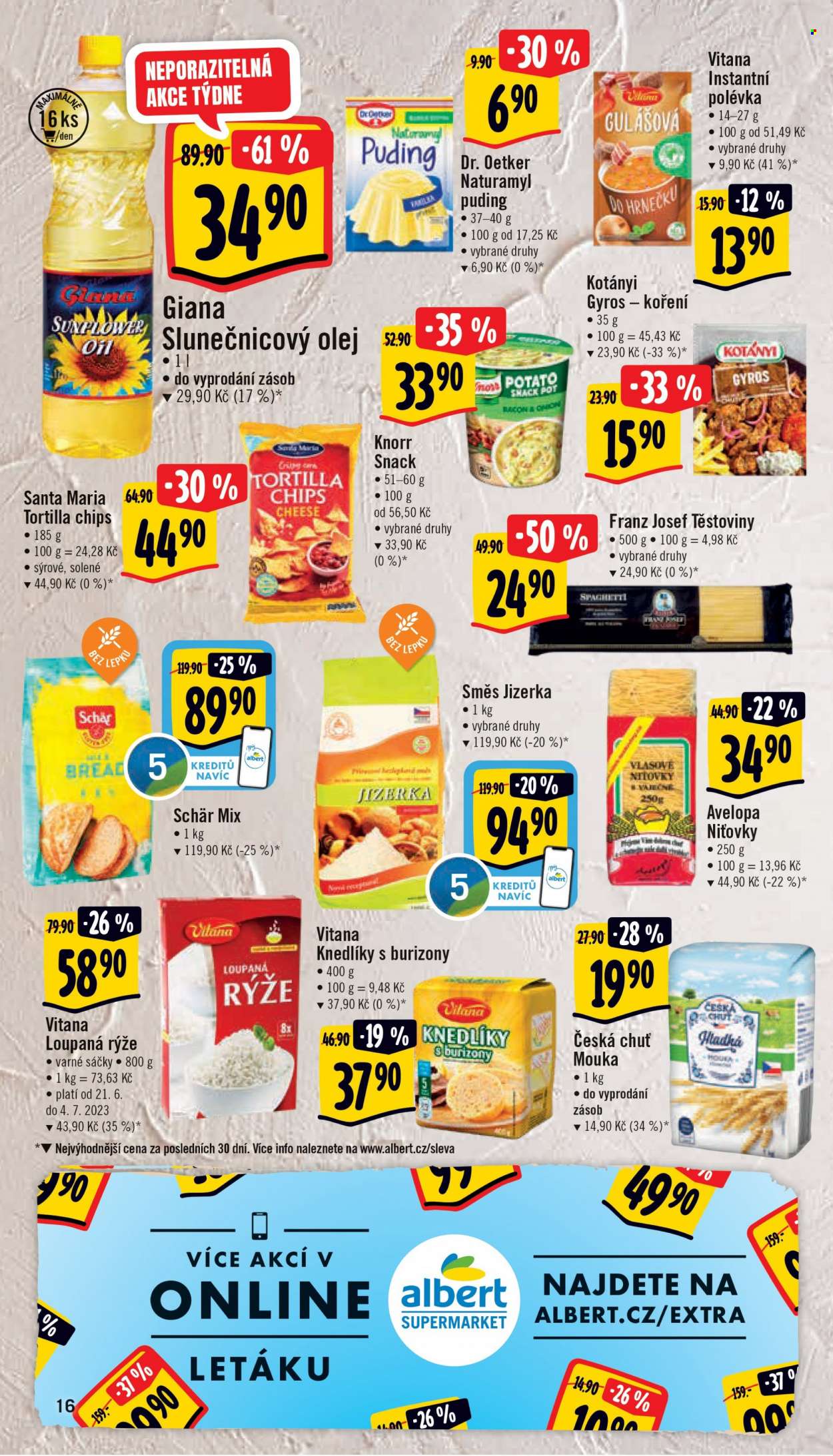 Leták Albert Supermarket - 21.6.2023 - 27.6.2023. Strana 16