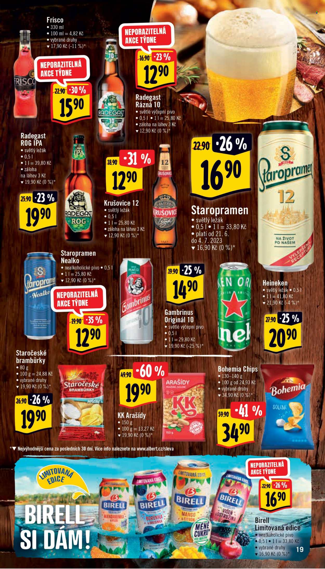 Leták Albert Supermarket - 21.6.2023 - 27.6.2023. Strana 19