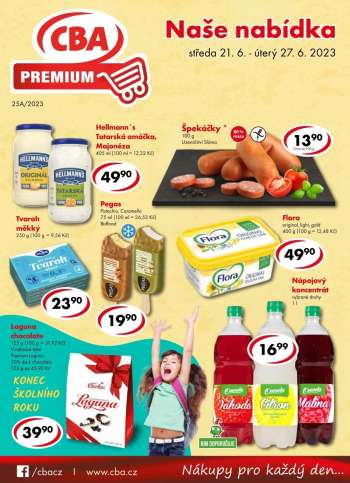 Leták CBA Premium - 21.6.2023 - 27.6.2023.