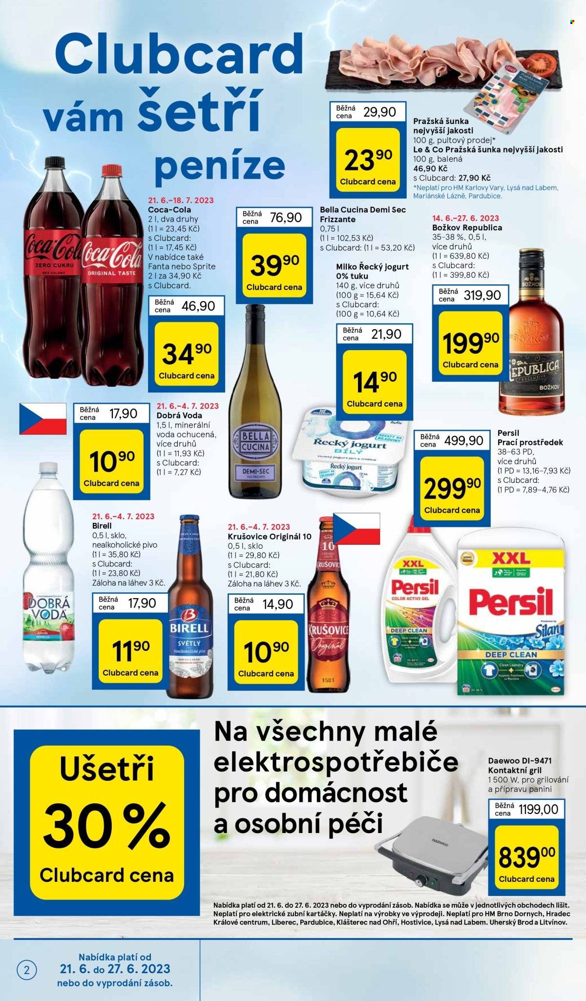 Leták TESCO - 21.6.2023 - 27.6.2023. Strana 2