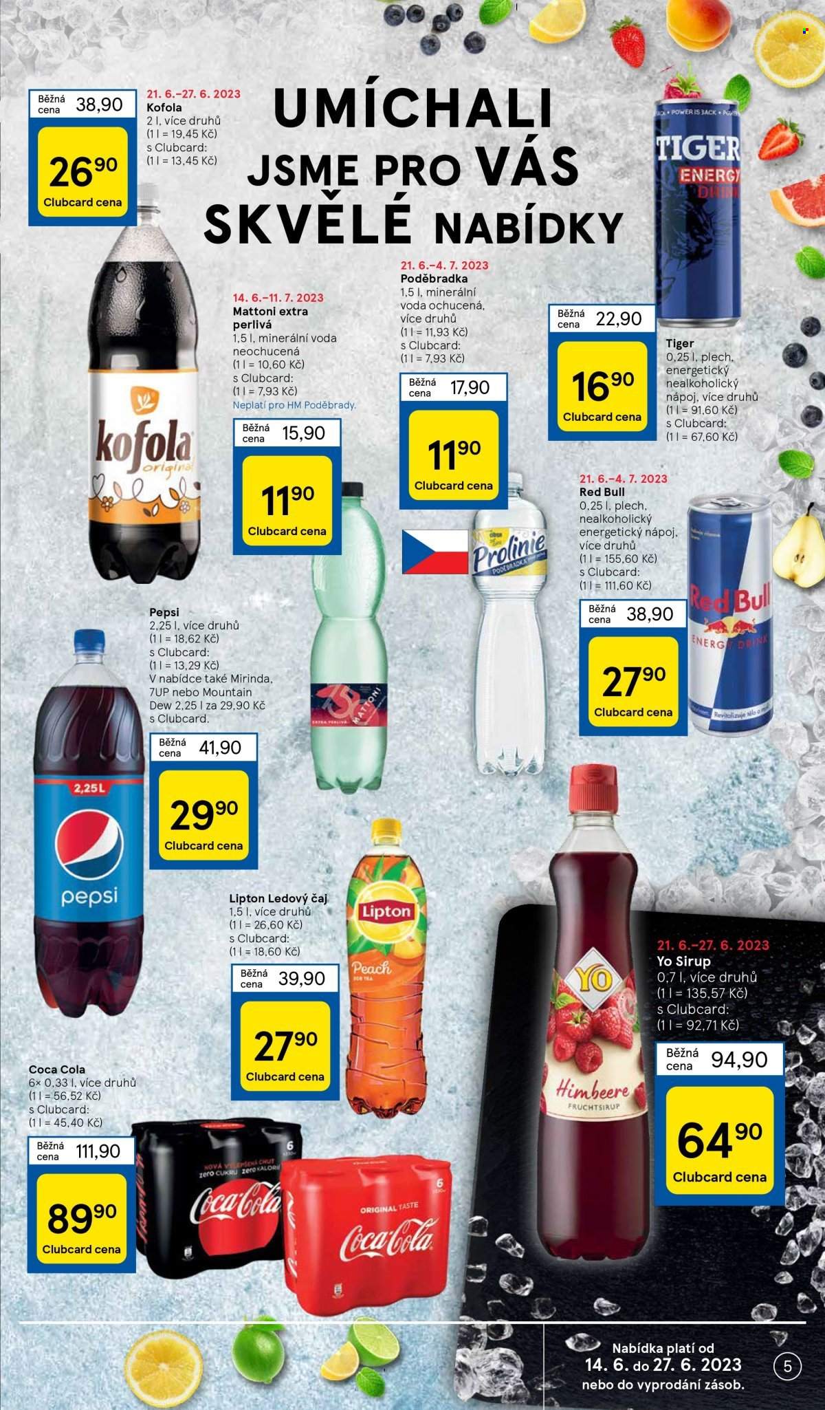 Leták TESCO - 21.6.2023 - 27.6.2023. Strana 5