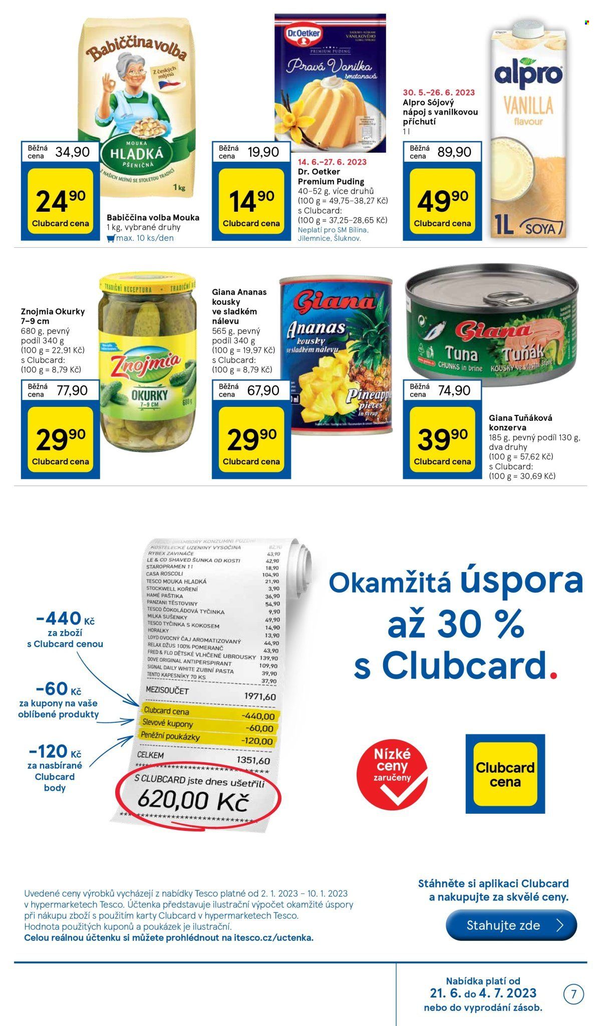 Leták TESCO supermarket - 21.6.2023 - 27.6.2023. Strana 7