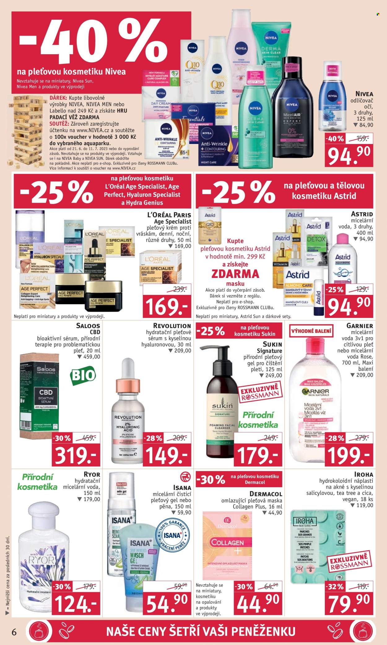 Leták ROSSMANN - 21.6.2023 - 11.7.2023. Strana 6