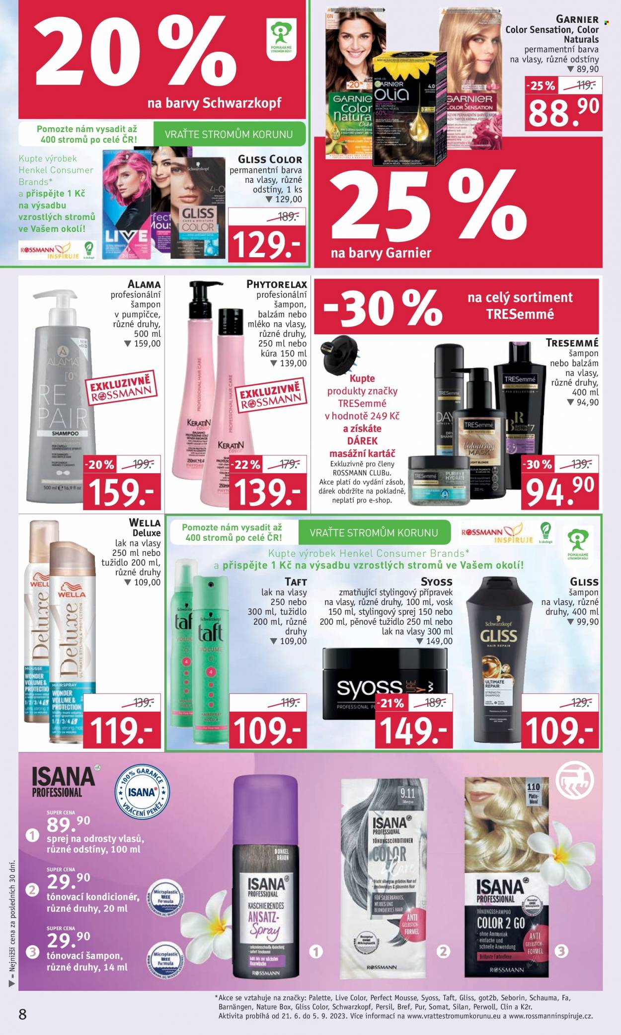 Leták ROSSMANN - 21.6.2023 - 11.7.2023. Strana 8
