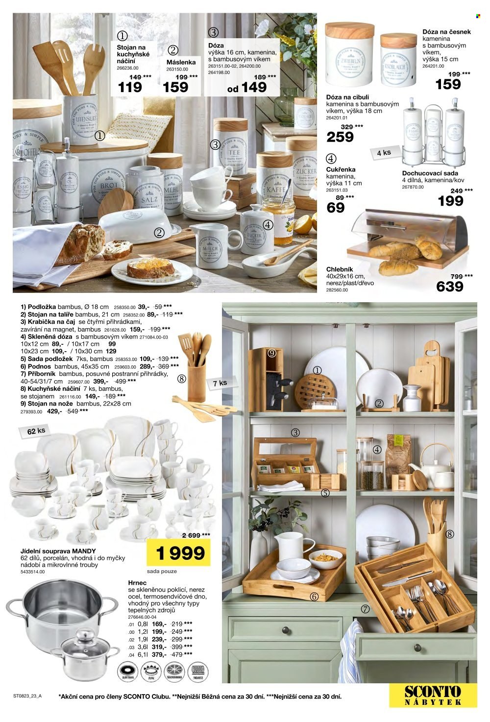 Leták SCONTO NÁBYTEK - 21.6.2023 - 18.7.2023. Strana 23