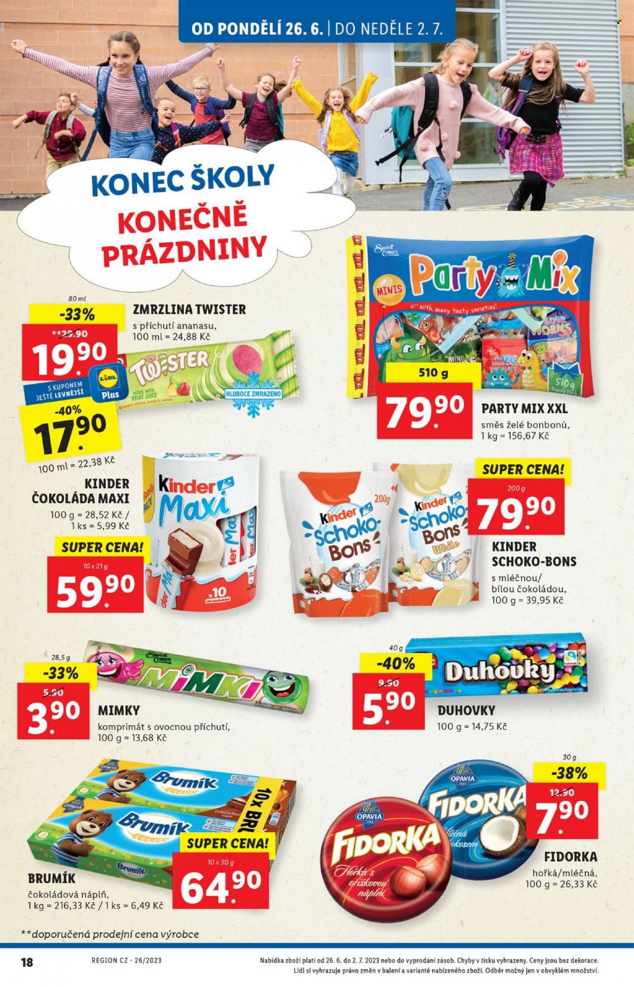 Leták Lidl - 26.6.2023 - 2.7.2023. Strana 18