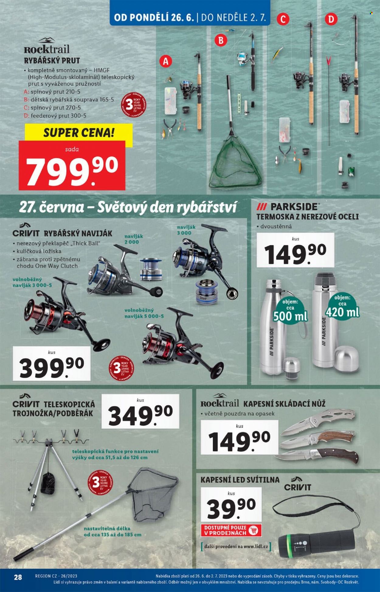 Leták Lidl - 26.6.2023 - 2.7.2023. Strana 28