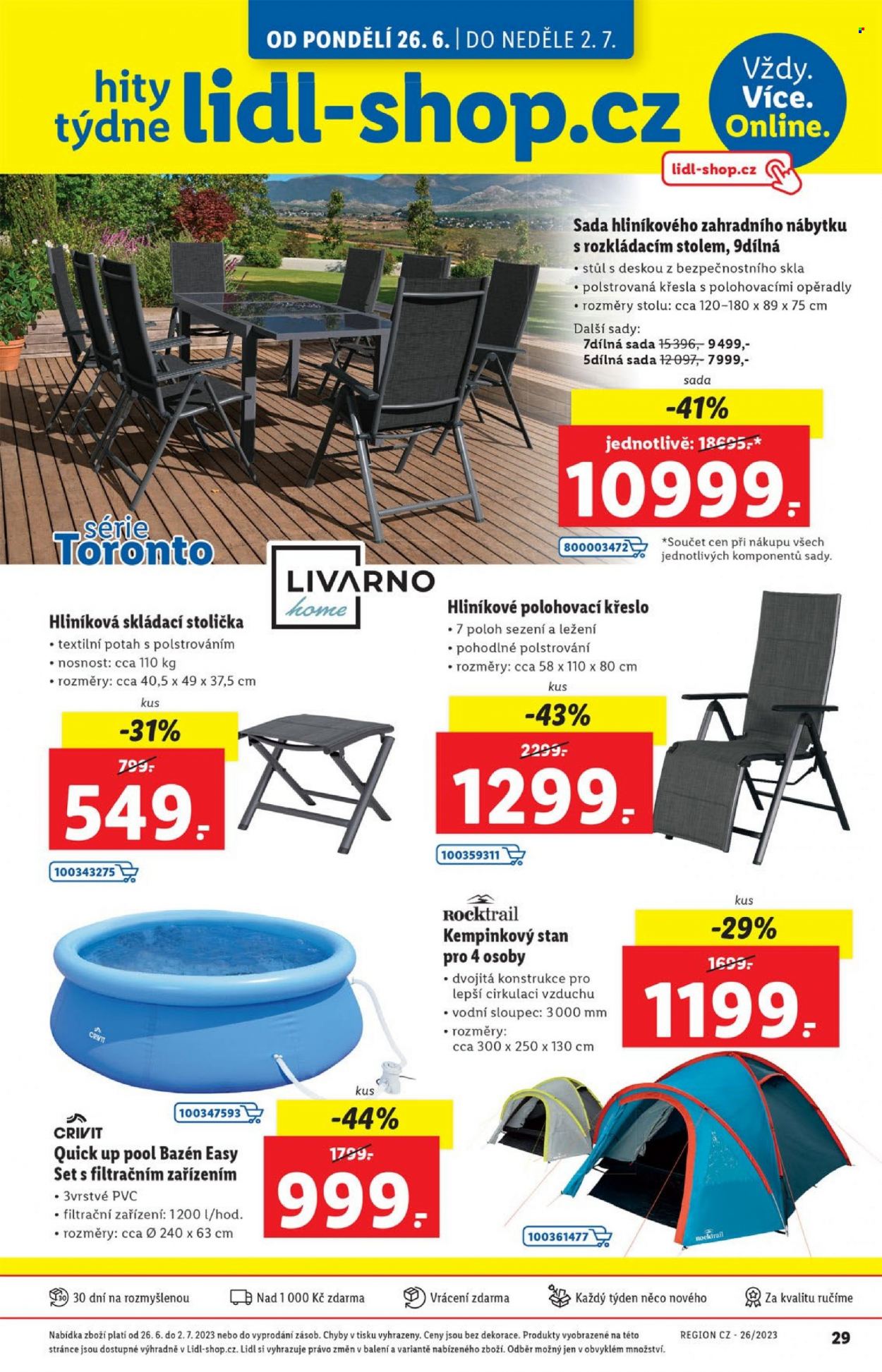 Leták Lidl - 26.6.2023 - 2.7.2023. Strana 29