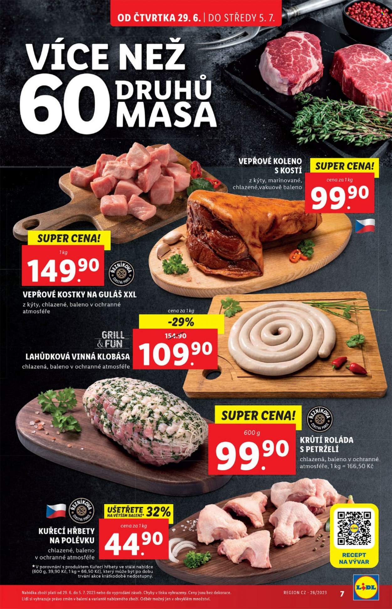 Leták Lidl - 29.6.2023 - 2.7.2023. Strana 7