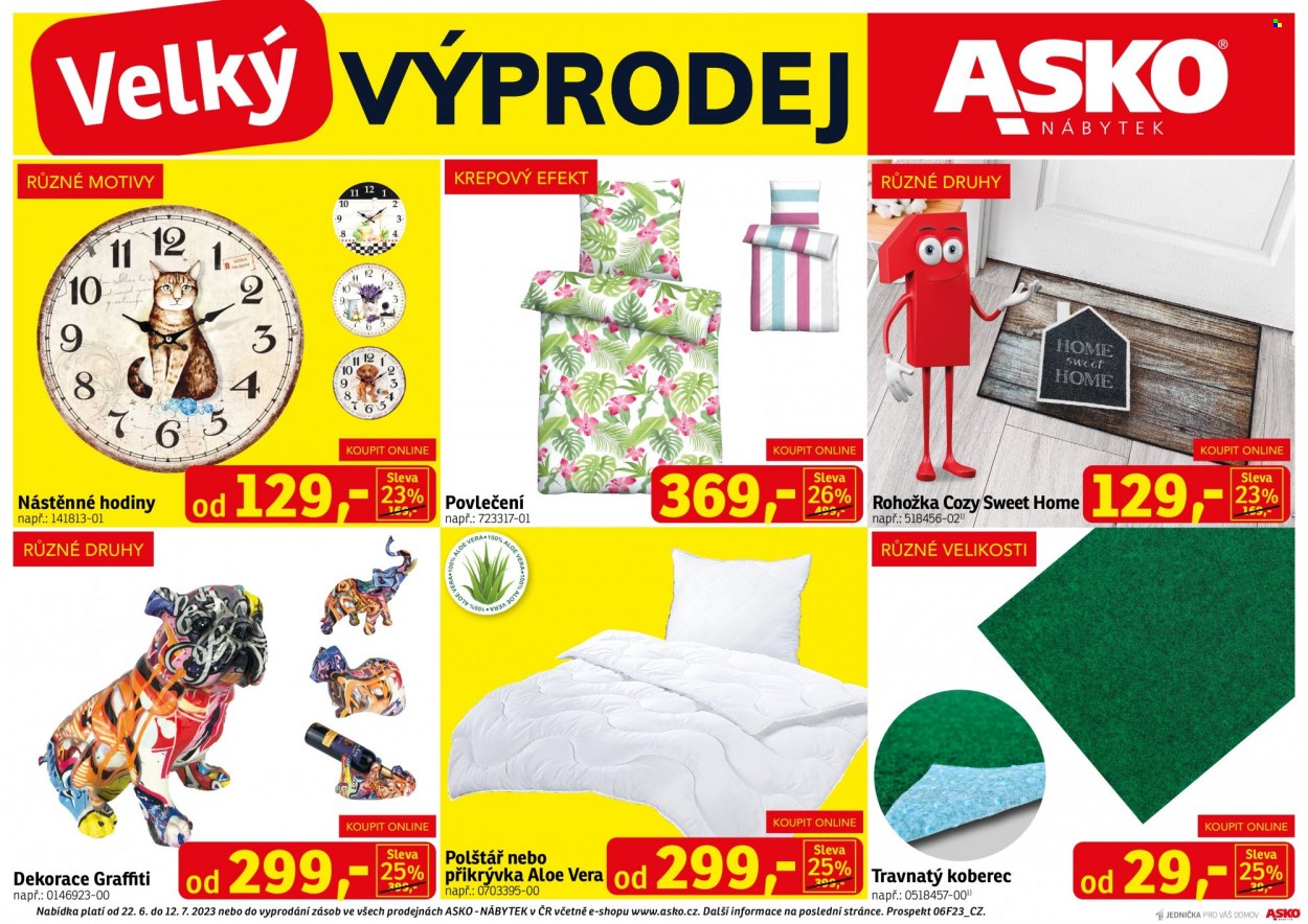 Leták ASKO - 22.6.2023 - 12.7.2023. Strana 1