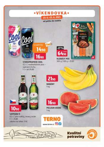Leták coop TERNO - 23.6.2023 - 25.6.2023.