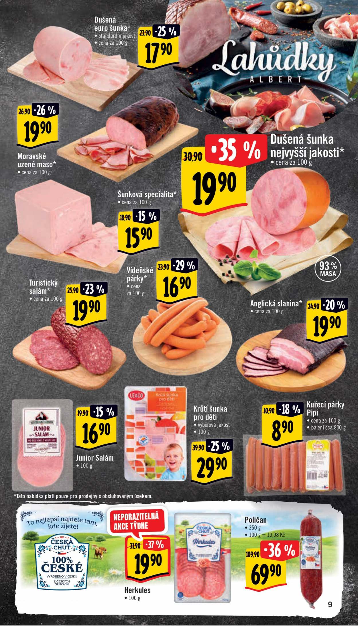 Leták Albert Supermarket - 28.6.2023 - 4.7.2023. Strana 9