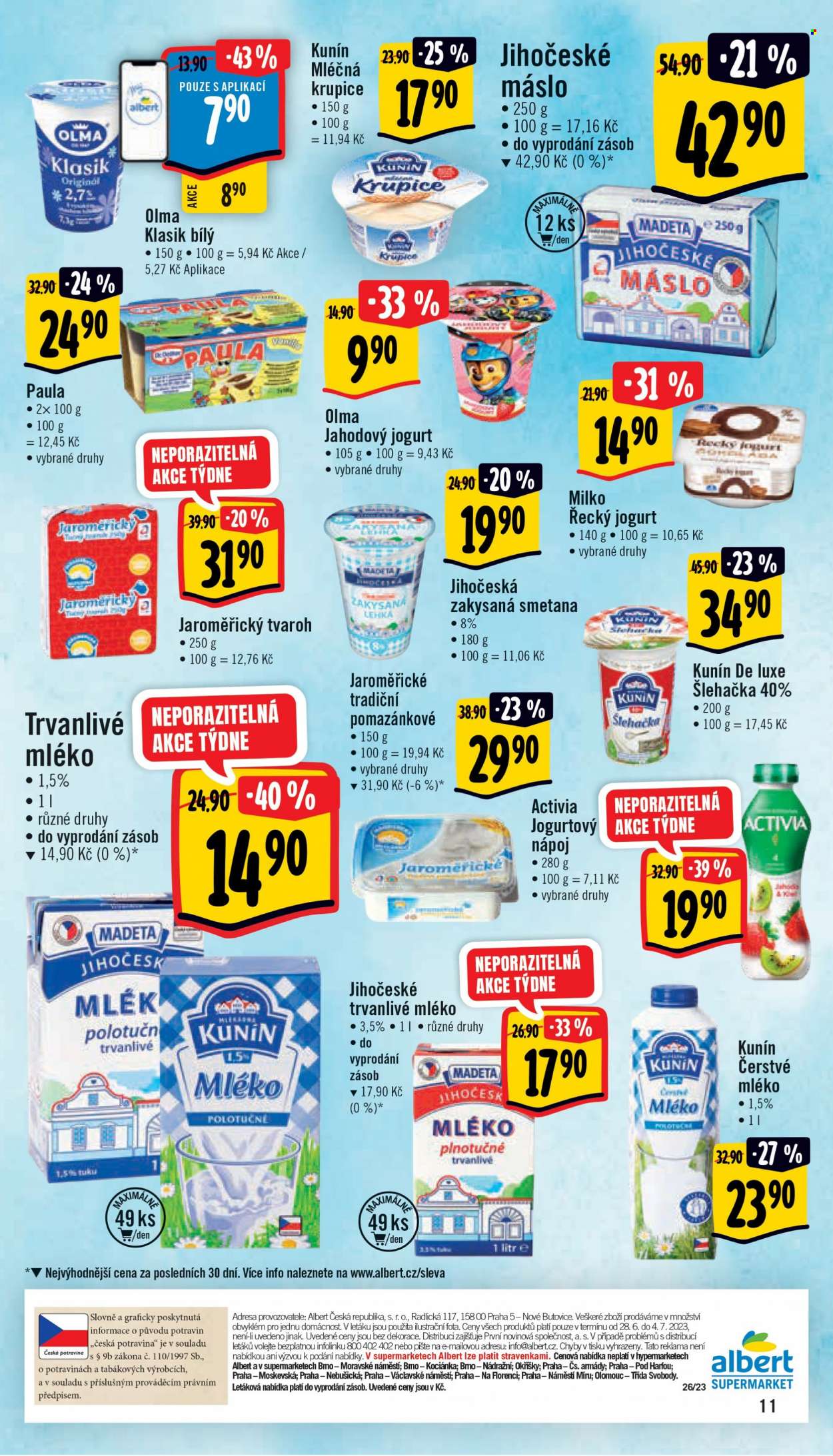 Leták Albert Supermarket - 28.6.2023 - 4.7.2023. Strana 11