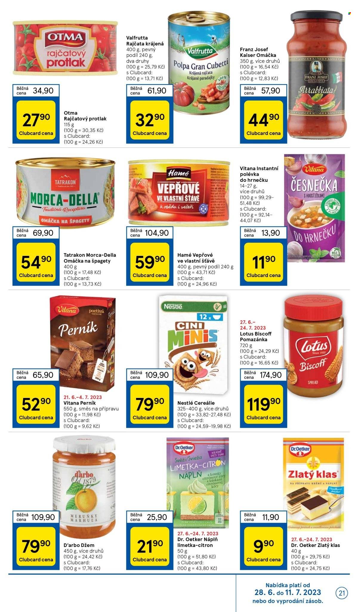 Leták TESCO - 28.6.2023 - 4.7.2023. Strana 21