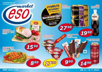 Leták ESO MARKET - 28.6.2023 - 9.7.2023.