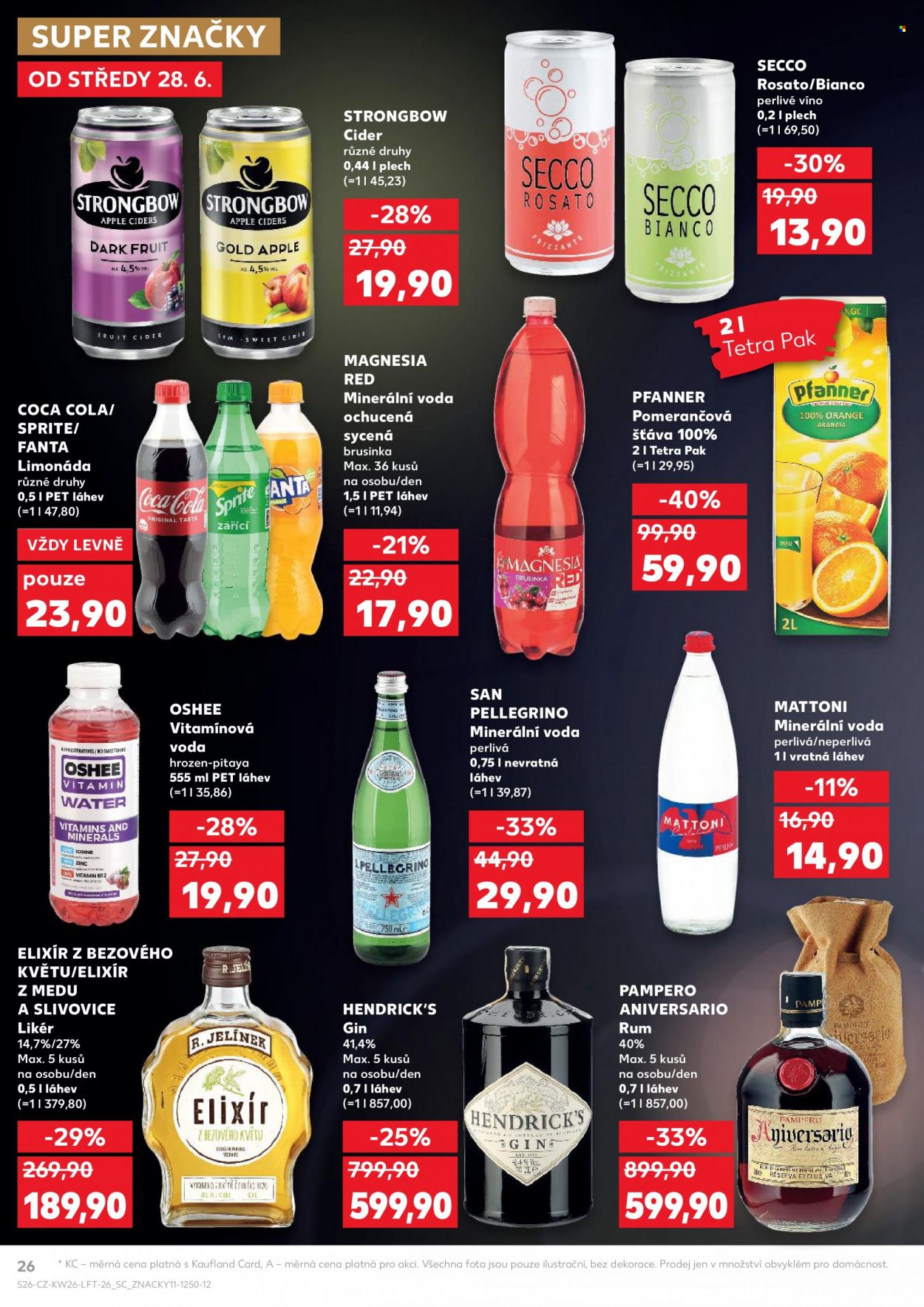Leták Kaufland - 28.6.2023 - 4.7.2023. Strana 26