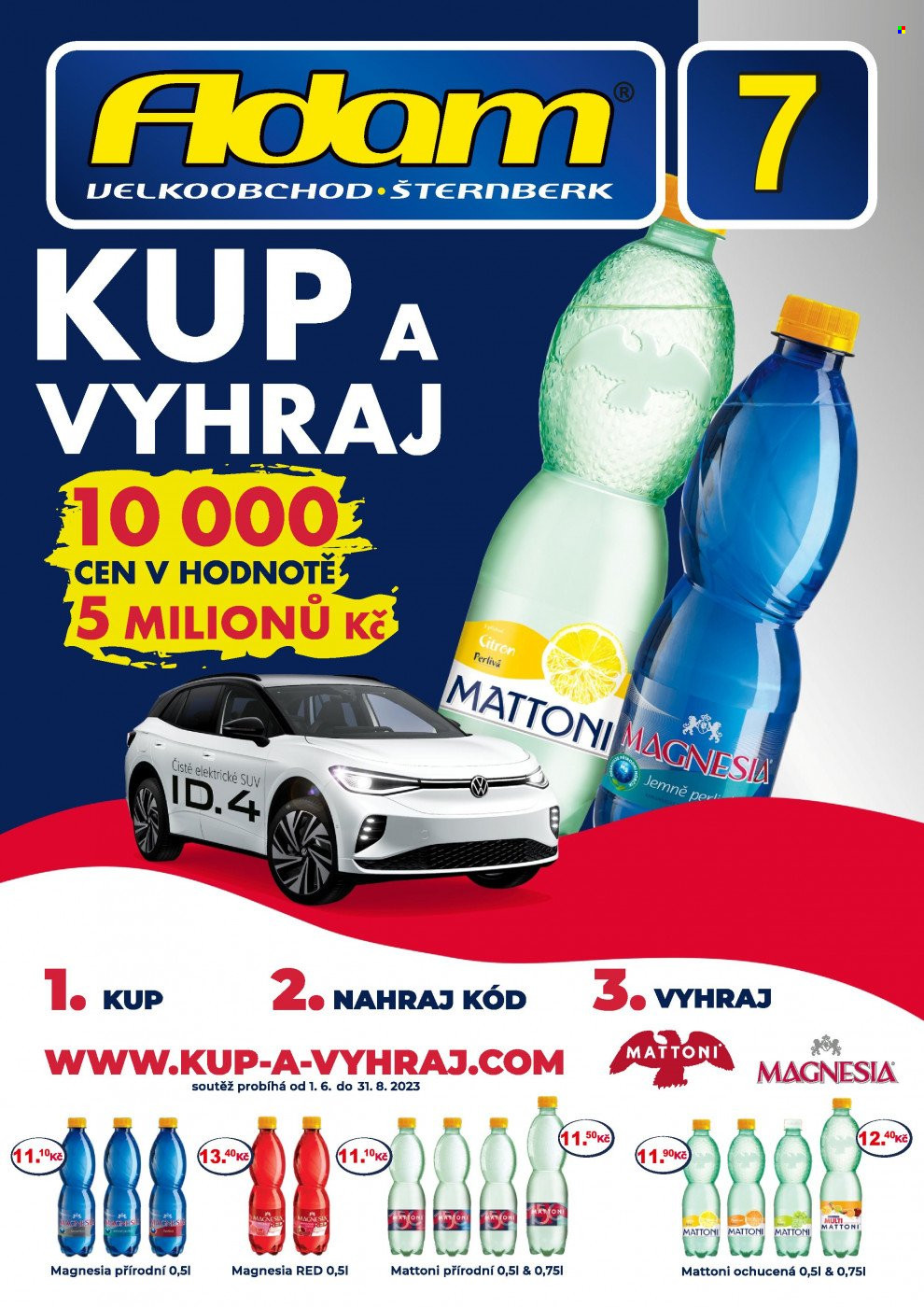 Leták Adam velkoobchod Šternberk - 1.7.2023 - 31.7.2023. Strana 1