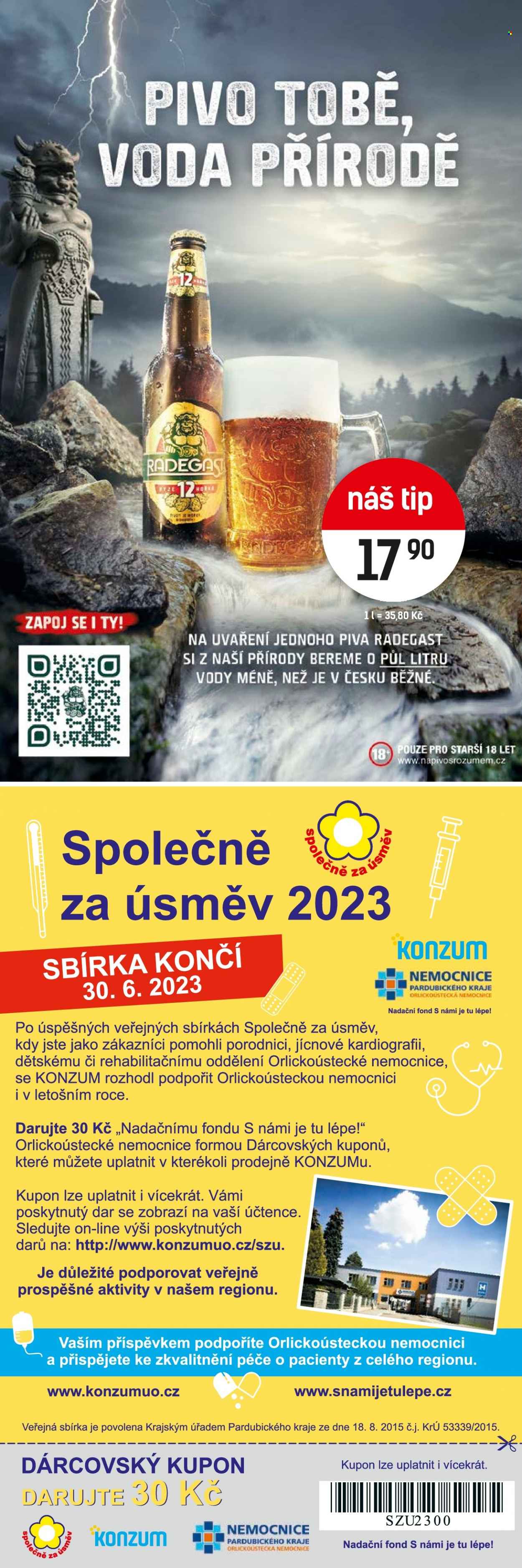Leták Konzum - 28.6.2023 - 11.7.2023. Strana 3