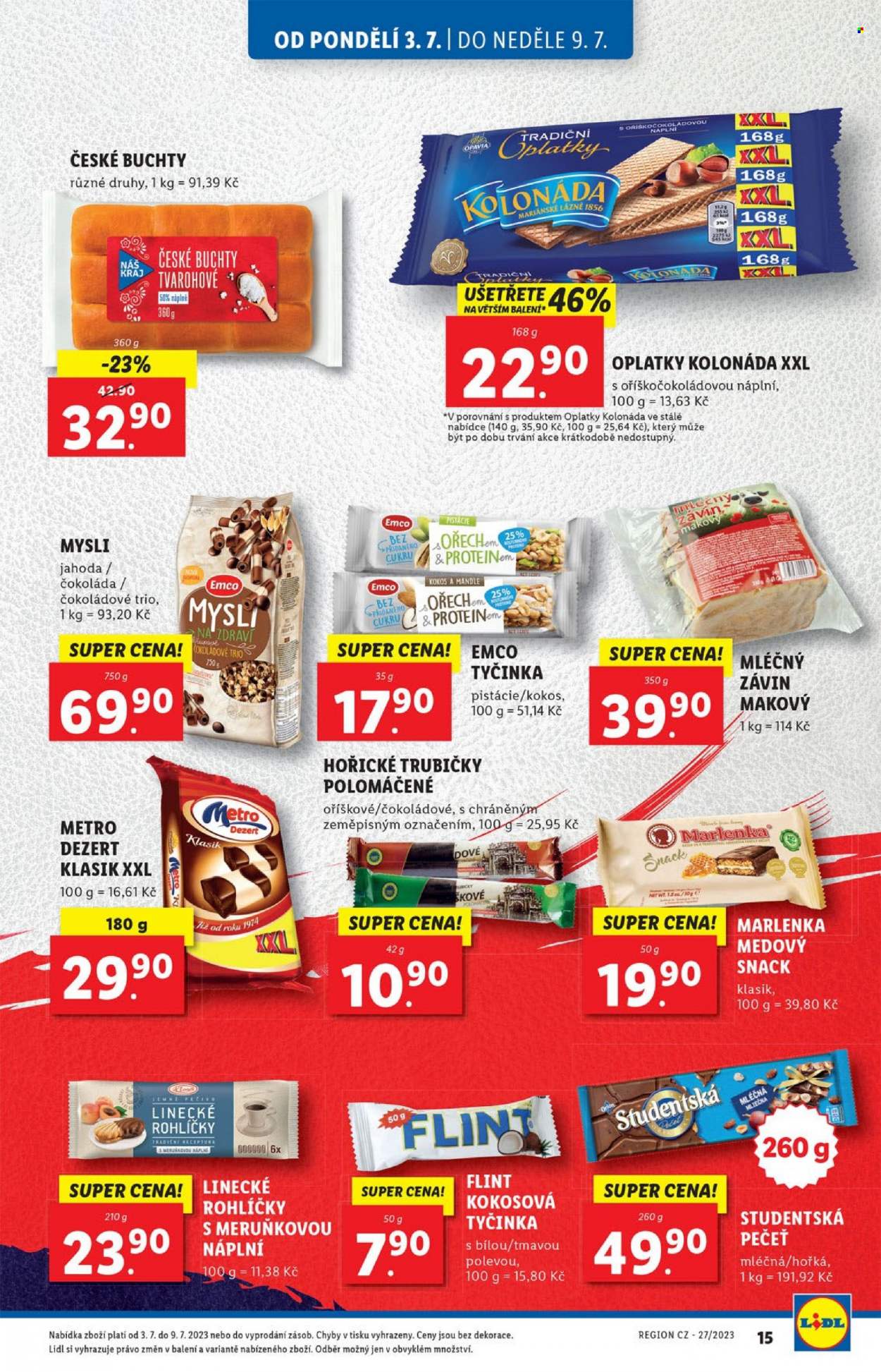 Leták Lidl - 3.7.2023 - 9.7.2023. Strana 15