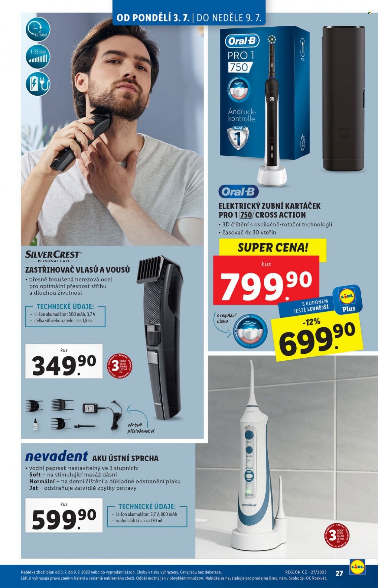 Leták Lidl - 3.7.2023 - 9.7.2023. Strana 27