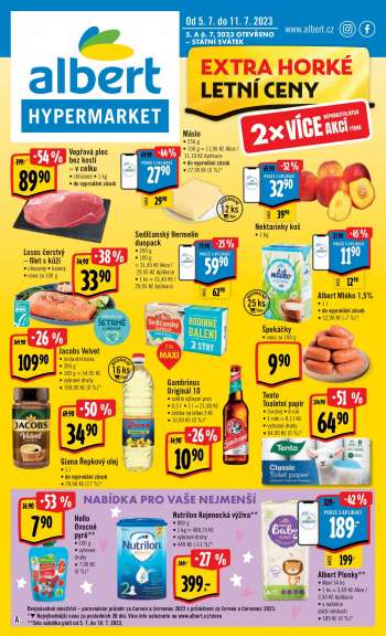 Leták Albert Hypermarket - 5.7.2023 - 11.7.2023.