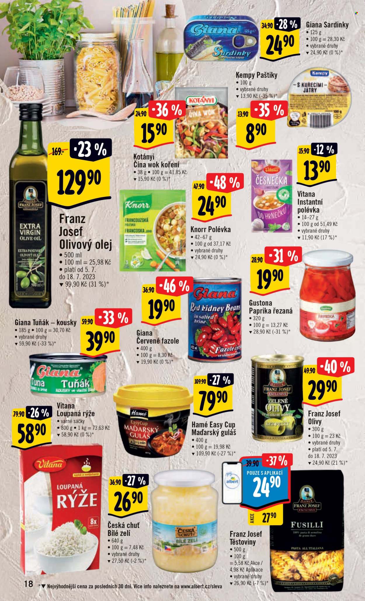 Leták Albert Hypermarket - 5.7.2023 - 11.7.2023. Strana 18