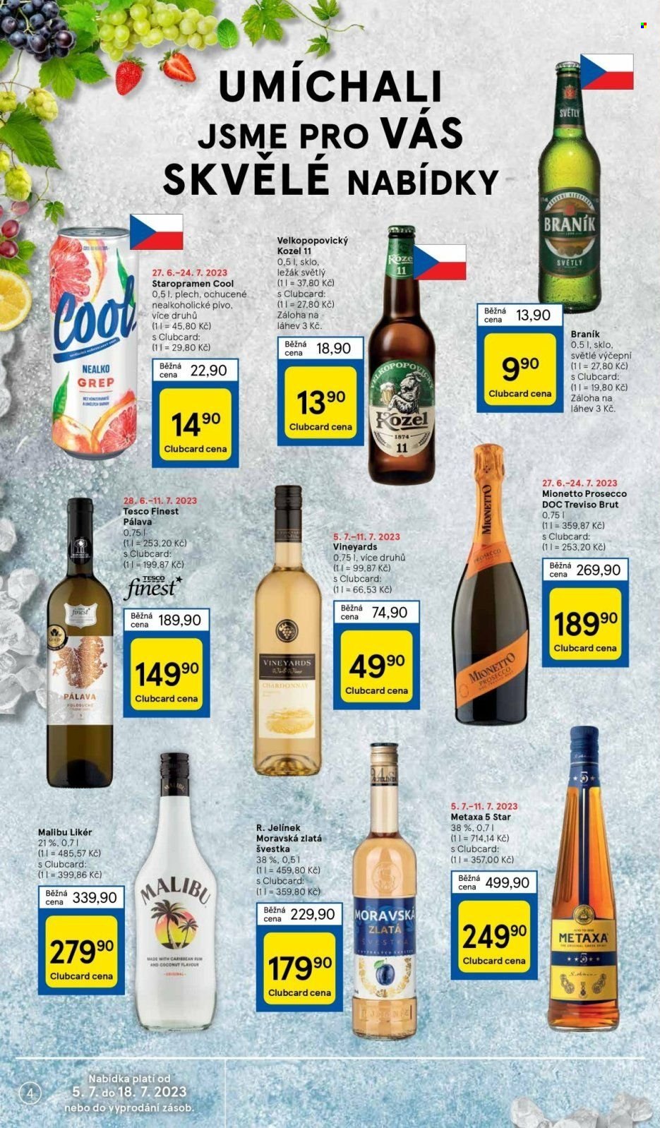 Leták TESCO supermarket - 5.7.2023 - 11.7.2023. Strana 4