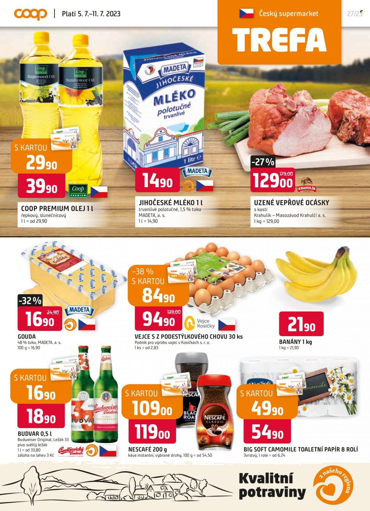 Leták TREFA coop - 5.7.2023 - 11.7.2023. Strana 1
