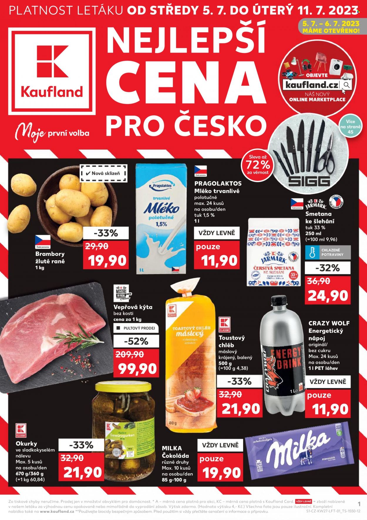 Leták Kaufland - 5.7.2023 - 11.7.2023. Strana 1