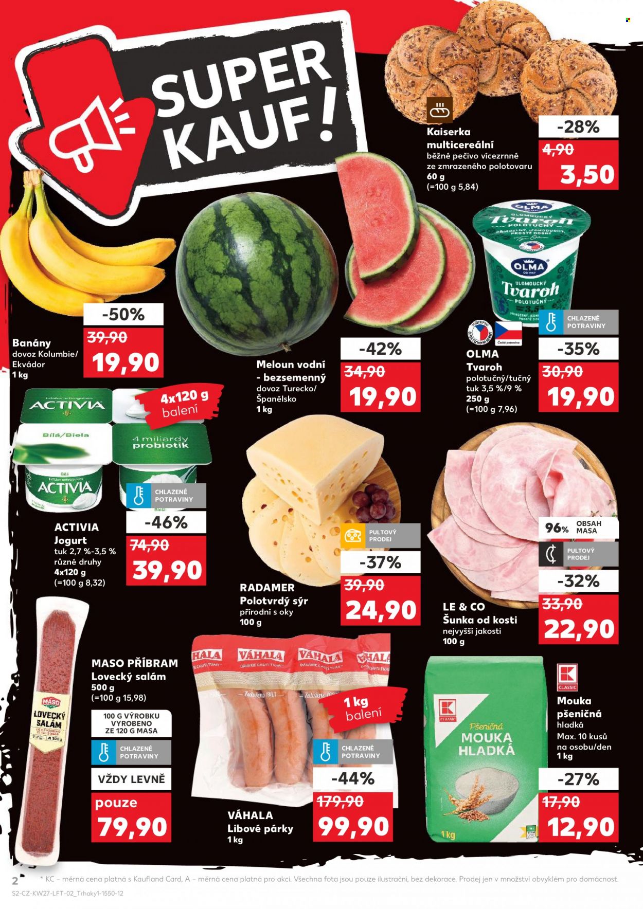 Leták Kaufland - 5.7.2023 - 11.7.2023. Strana 2