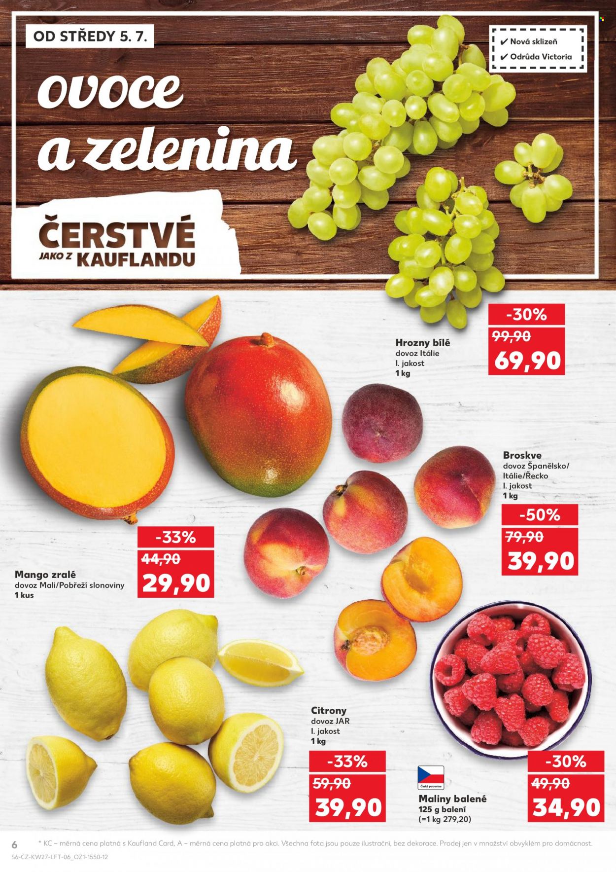 Leták Kaufland - 5.7.2023 - 11.7.2023. Strana 6