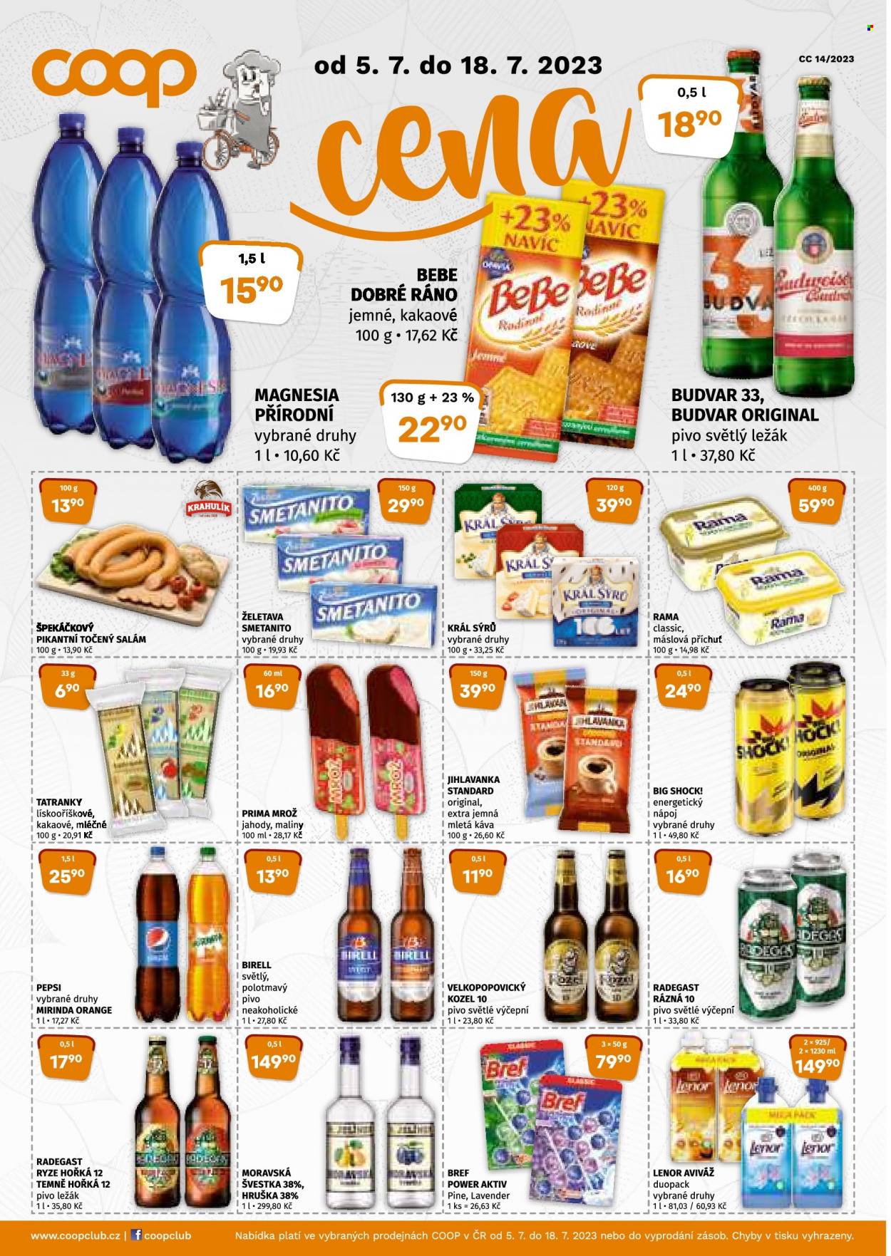 Leták coop JEDNOTA - 5.7.2023 - 18.7.2023. Strana 4