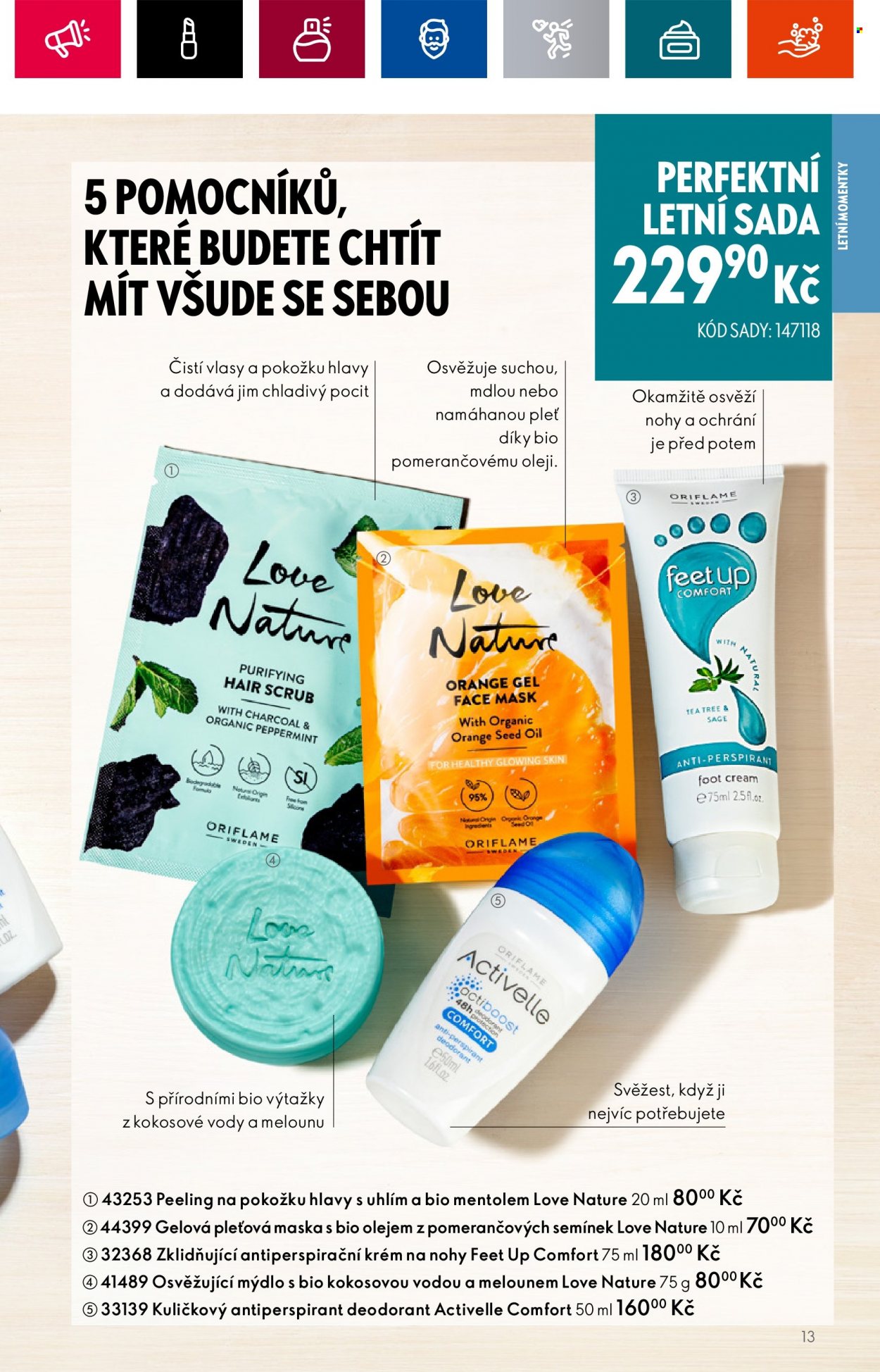 Leták ORIFLAME - 4.7.2023 - 25.7.2023. Strana 13