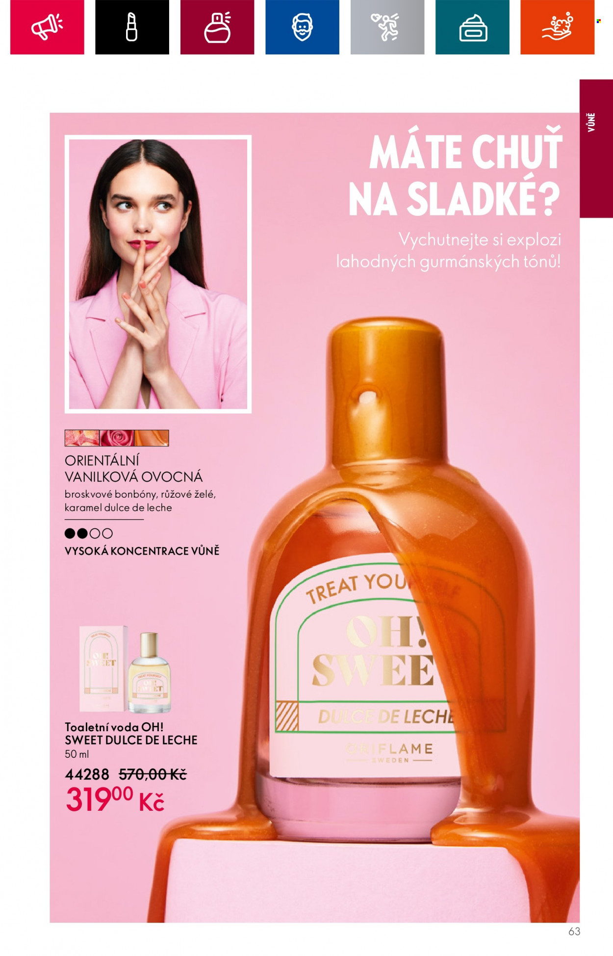Leták ORIFLAME - 4.7.2023 - 25.7.2023. Strana 63